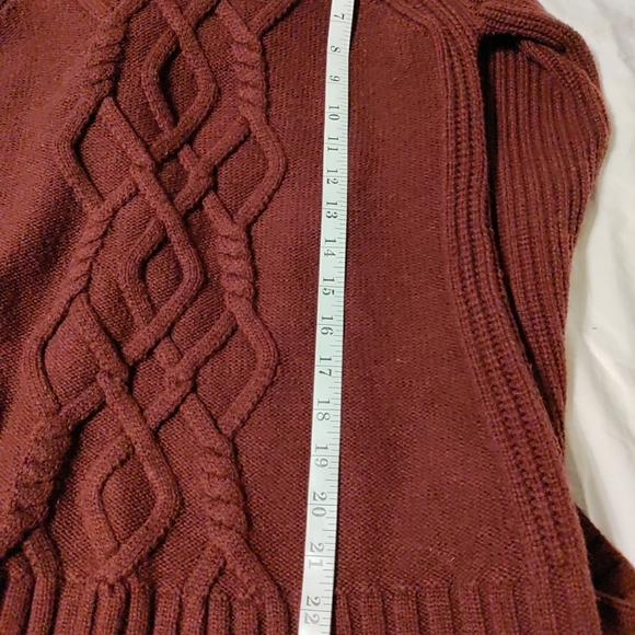 Athleta 100% Merino Wool Hoodie burgundy SZ Small Good conditions - Picture 8 of 10